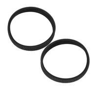 NUOBESTY 2pcs High Strength Rubber Planer Drive Belts Electric Planer Accessories Replacement Drive Belt Repair