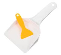 NUOBESTY 2Pcs Ice Scrapers Set, Multifunctional Thickened Ice Remover Shovels for Refrigerator and Freezer, Household Frost Scraper with Large and Small Sizes, Kitchen Cleaning Tool