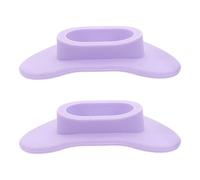 NUOBESTY 2pcs Lavender Silicone Scuba Mouthpiece Protector Antifreeze and Sting Protection, Lightweight Regulator Lip Cover for Diving and Underwater Activities