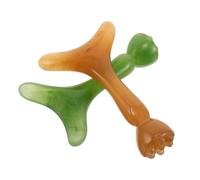NUOBESTY 2pcs Lotus Seedpod Facial Massage Stick Mini Eye Care Stick Resin Massage Tool for Eye Area Care Hand-held Guasha