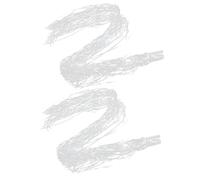 NUOBESTY 2pcs Metallic Fringe Curtains Backdrop Silver Tinsel Streamer Decorations for Birthday Party Wedding Holiday and Photo Props for Creating Dreamy Atmosphere