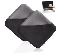 NUOBESTY 2pcs Microfiber Screen Cleaning Cloths Lint Wipes for Car Interior Computer Screen Muc off Compatible Reusable Lens Cleaning Cloth