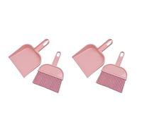 NUOBESTY 2pcs Mini Broom and Dustpan Set for Home Cleaning for Pets Nest Cage Maintenance Includes Cleaning Tools for Household Supplies