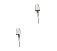 NUOBESTY 2pcs Mini Drill Chuck Adapter Round Shaft Durable Drill Chuck Conversion Tool for Easy Installation Garages Offices and Homes