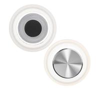 NUOBESTY 2pcs Mobile Game Controller Phone Triggers White PC Material Handheld Gaming Accessories to Improve Reaction Time and Enhance Gaming Experience