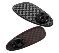 NUOBESTY 2pcs Mobile Phone Holder for Car Car Dash Grip Pad Phone Holder Multifunctional Antislip Dashboard Mat Rotatable Viewing Angle Resists Everyday Wear Convenient Parking