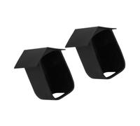 NUOBESTY 2pcs Outdoor Camera Weatherproof Protective Case Cctv Camera Cover for