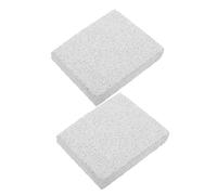 NUOBESTY 2pcs Pet Grinding Deck Rabbit Scratch Foot Pads Lava Stone Small Animal Teeth Grinding Scratching Pad for Guinea Pig Hamster Gerbil Hedgehog