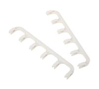 NUOBESTY 2pcs Plastic Air Outlet Frame Linkage Rod Replacement for Floor Standing Air Conditioner Repair Parts Durable Noise Reducing Connectors with Precision Design for Enhanced Airflow