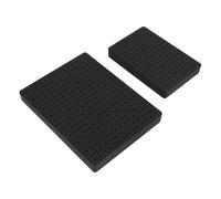 NUOBESTY 2pcs Plastic Model Paint Stand Base with Stable Support and Wide Compatibility, Mini Painting Tools for Model Making and Airbrush Spray, Alligator Clip Holder for DIY Projects