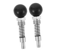 NUOBESTY 2pcs Pop Pull Pin Spring Knob for Fitness Equipment Latch Handle Replacement for Exercise Bike Quick Release Workout Pin for Home and Professional Gym Machines