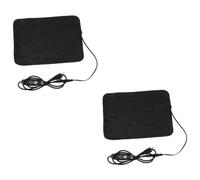 NUOBESTY 2pcs Professional Epoxy Heat Pad Heated Floor Mat for Back Pain DIY Accessory Easy to Clean