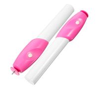 NUOBESTY 2pcs Quilling Pens Slotted Rolling Tools for DIY Paper Craft Battery Operated Curling Pens Comfortable Grip for Beginners and Quilling Art Lovers