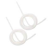 NUOBESTY 2pcs Replacement Water Flosser Tubes Hose Compatible with Oral Irrigators Dental Flosser Pipe for Cleaning and Gentle Massage Lightweight Tooth Cleaner Hose Accessories