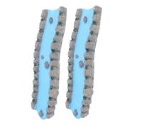 NUOBESTY 2pcs Resin Miniature Garden Stream for Dollhouse and Fairy Garden Realistic Water Feature Landscape Decor Vivid Resin Craft for Therapeutic Sand Table and Model Train Scenery