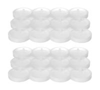 NUOBESTY 2pcs Reusable Silicone Resin Molds for Jewelry Making with Flat Circle and Oval Shapes, Easy to Maintain Resin Casting Molds with Holes for Keychains and Earrings Crafting