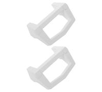 NUOBESTY 2pcs Rv Roof Rack Luggage Strap Handle White Camper Trailer Roof Grab Handles for Securing Cargo for Travel and Touring Accessories