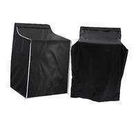 NUOBESTY 2pcs Sided Coverage Washing Machine Dryer Protective Cover Oxford Cloth Sun Protection Dust Cover