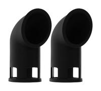 NUOBESTY 2pcs Silicone Steam Diverter Pressure Cooker Pot Steam Redirector with Noise Reduction Universal Compatibility for Kitchen Cooking, Fits 8qt Electric Pressure Cooker