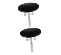 NUOBESTY 2pcs Sturdy Kitchen Sink Hole Cover Faucet Hole Plug Washbasin Stopper Leakproof Cap for Home Bathroom Decoration