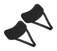 NUOBESTY 2pcs Thickened Shoulder Cushion Pad for Heavy Loads Portable Canvas and Felt Cloth Shoulder Support Ergonomic Design Washable and Quick-Switch for Construction and Work Use