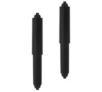 NUOBESTY 2Pcs Toilet Paper Rod Replacement Spring Roll Holder Core Plastic Roller Insert for Bathroom Tissue Box Dispenser Compatible with Standard Rolls