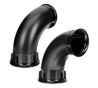 NUOBESTY 2Pcs Vehicle Subwoofer Port Tube for Enhanced Sound Quality Lightweight Easy to Install Speaker Voice Outlet Reduces Turbulence and Noise for Improved Audio Performance