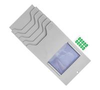 NUOBESTY 2pcs Wall Mounted Card Holder Rack Organizer for Efficient Warehouse Storage Flexible Installation for Material Card Management