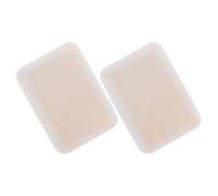NUOBESTY 2pcs Waterproof Scar Cover Sticker for Concealing Tattoos and Flaws, Multifunctional Skin Cover Patch Made of Safe Pe Material, Khaki Colour, for Swimming and Summer Party Use