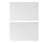 NUOBESTY 2Pcs White Aluminum Sublimation Metal Photo Blanks 0.5Mm Thick 30X20Cm Heat Transfer Printing Sheets for DIY Sublimation Signs, Advertising Boards, and Industrial Use