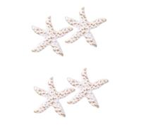 NUOBESTY 2sets 2pcs Vintage Sea Star Drawer Knobs Ocean Theme Handles for Coastal Home Decor Retro Design Pulls for Wardrobe Cabinet and Beach House Interiors 2pcs*2