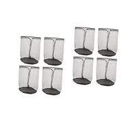 NUOBESTY 2sets Portable Cone Drawstring Bags Mesh Storage Pouches with Strap Lightweight Breathable Holders for Football Training Equipment Organizer 4pcs*2