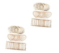 NUOBESTY 2sets Vintage Lace Border DIY Scrapbook Papers Random Style Background Material for Crafting Journaling and Card Making for Scrapbook Notebook and Decorative Projects 30pcs*2