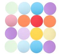NUOBESTY 300pcs Double-Sided Origami Paper Circles Vibrant Colored Craft for Folding Scrapbooking and Decorative Art Projects Set