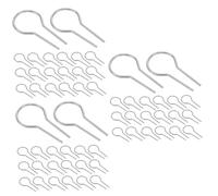 NUOBESTY 300pcs Hanging Burning Ceramic Hanging Needle for Pottery Tools Tool for Ceramic Jewelry Making Material