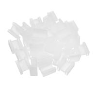NUOBESTY 300Pcs Proofing Outlet Covers for US Two Prong Power Plugs, Plastic Dust Protector Caps for Electrical Sockets, Safety Socket Covers for Home and Office Use