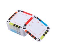 NUOBESTY 300pcs Weaving Cards Paper Board for DIY Crafts Tablet Weaving Supplies for Adults Replacement Loom Cards for Crochet Knitting Sewing Projects