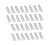 NUOBESTY 30pcs 10ml Frosted Cosmetic Subpackaging Bottles Set, Travel Empty Squeeze Makeup Cream Lotion Dispensers, Portable Facial Cleanser and Hand Cream Containers for On-the-Go Use