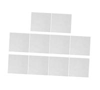NUOBESTY 30pcs Black Eye Mesh Sheets for Fursuit Cosplay Masks Lightweight Soft Fabric for Crafting Props Flexible Cutting Material for Mask Making Pottery Seasonal Decorations
