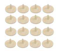 NUOBESTY 30pcs Personalised Golf Marker Wooden Golf ball Position Tabs 24mm Diameter Convenient to Use Made of Sturdy Wood Mark Accessories the Green