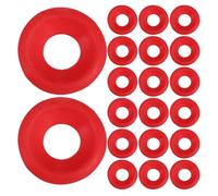 NUOBESTY 35pcs Swing Top Bottles Gasket Sealing Rings for Beer Plastic Leakproof Bottle Cap Sealer for Swing Flip Shaker Gasket Replacement