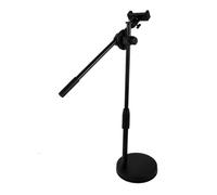 NUOBESTY 360Degree Desk Photography Stand with Arm Rotation Phone Holder for Streaming and Filming Compatible with Smartphones for Vlogging and Online Tutorials
