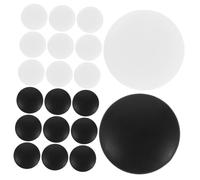 NUOBESTY 361PCS Go Chess Pieces Plastic Board Game Accessories Replacement Craft Chessmen for Tournament Family School Play