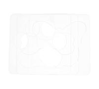 NUOBESTY 3pcs Acrylic Quilting Templates Sewing Machine Templates Sturdy Acrylic Creative Flexibility Resist Wear for Home Creative Quilting Techniques