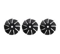 NUOBESTY 3pcs Compressor Fan P Compact Plastic Design for DIY Professional Use High Power Airflow Lightweight Portable for Various Applications