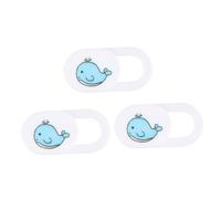 NUOBESTY 3pcs Cover Slide Whale Pattern Privacy Cover Slide for Computer Protect from Spying Use in Home Office
