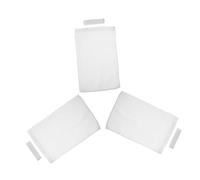 NUOBESTY 3pcs Dryer Vent Lint Bag Lint Trap for Indoor Dryer White Polyester Material Detachable and Washable Convenient Cleaning Prevents Clogging for Outdoor Use