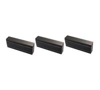 NUOBESTY 3pcs Elegant Fountain Pen Case Portable Pu Pen Holder Display Function for Office and School Use Box for Writers