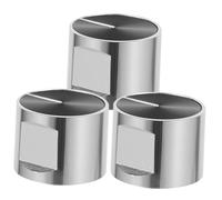 NUOBESTY 3pcs Gas Stove Knob Replacement Cooker Control Knobs for Kitchen Gas Stove Accessories Safe and Easy to Use with Smooth Surface and Edges