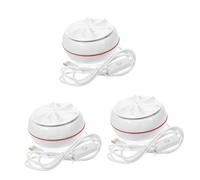 NUOBESTY 3pcs Mini Portable Washing Machine USB Powered Clothes Washer for Travel Dorm Rv Lightweight Compact Design for Underwear Socks and Items Easy to Use Durable and Safe